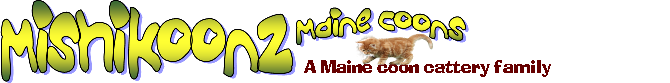 Mishikoonz Maine coons